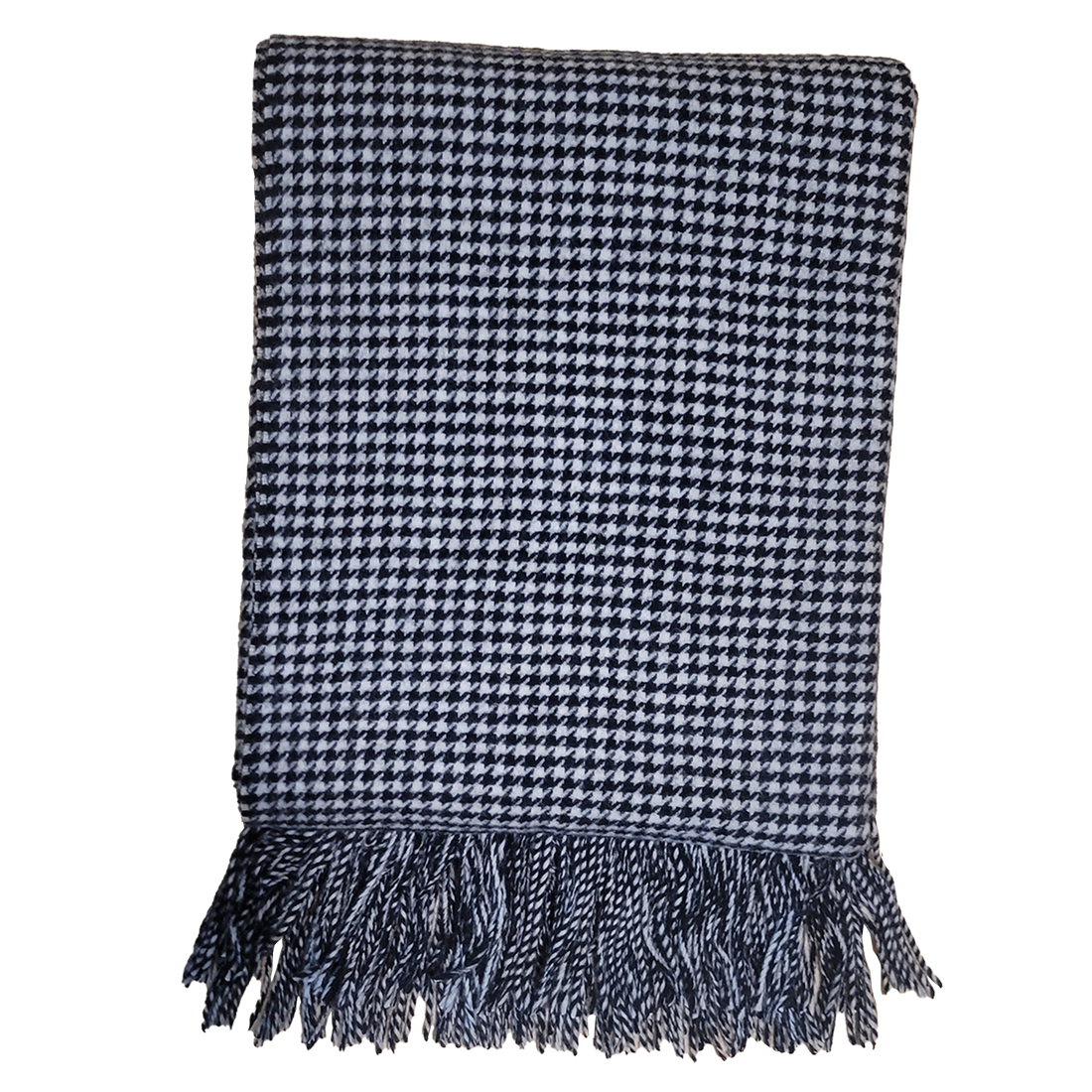 Houndstooth Woven Throw