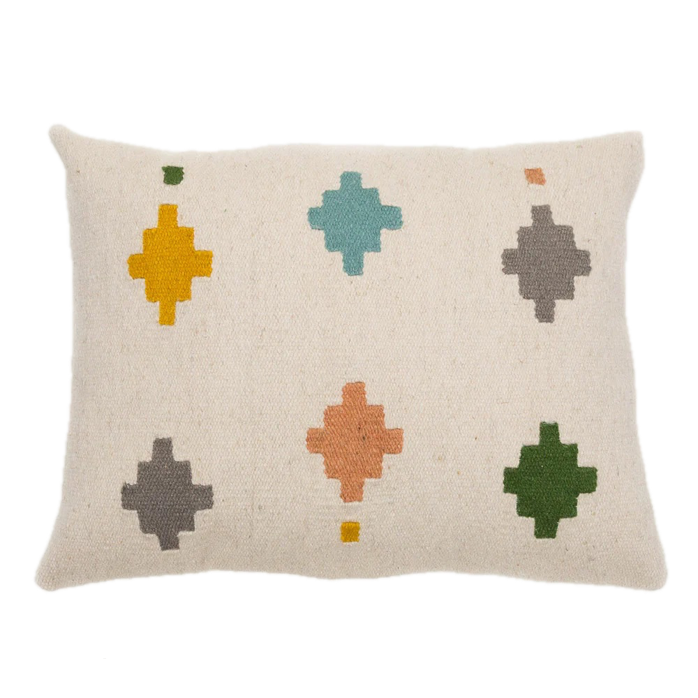 Pastel Tiles Accent Pillow Cover